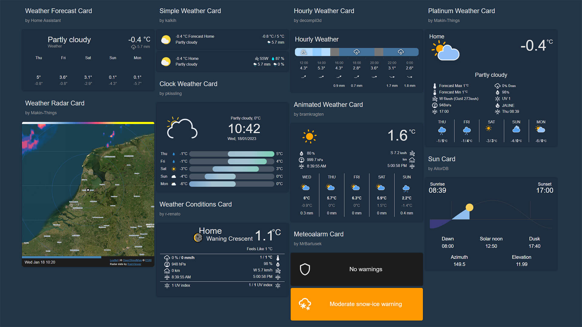 Smart AC interface showing temperature controls